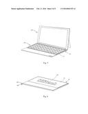 Portable Electronic Device Having Shared-Type Back Light Module diagram and image