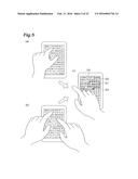 TERMINAL DEVICE AND METHOD FOR SELECTING OBJECT diagram and image