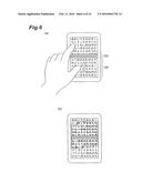 TERMINAL DEVICE AND METHOD FOR SELECTING OBJECT diagram and image