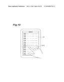 TERMINAL DEVICE AND METHOD FOR SELECTING OBJECT diagram and image