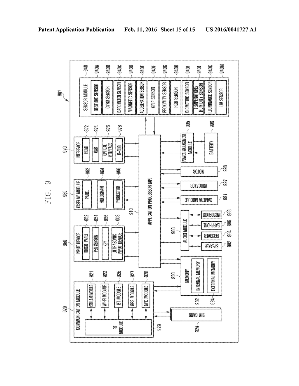 METHOD AND APPARATUS FOR DISPLAYING SCREEN IN ELECTRONIC DEVICES - diagram, schematic, and image 16