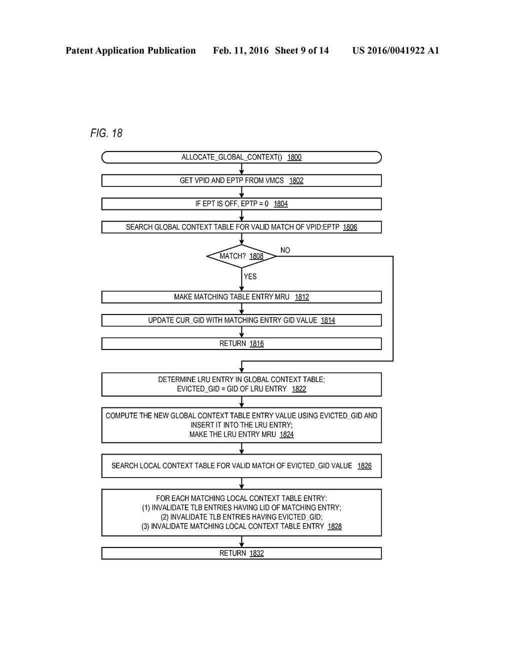 EFFICIENT ADDRESS TRANSLATION CACHING IN A PROCESSOR THAT SUPPORTS A LARGE     NUMBER OF DIFFERENT ADDRESS SPACES - diagram, schematic, and image 10