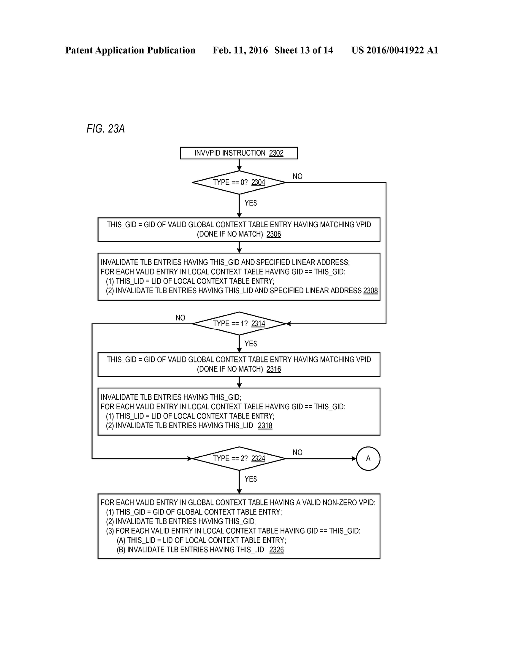 EFFICIENT ADDRESS TRANSLATION CACHING IN A PROCESSOR THAT SUPPORTS A LARGE     NUMBER OF DIFFERENT ADDRESS SPACES - diagram, schematic, and image 14