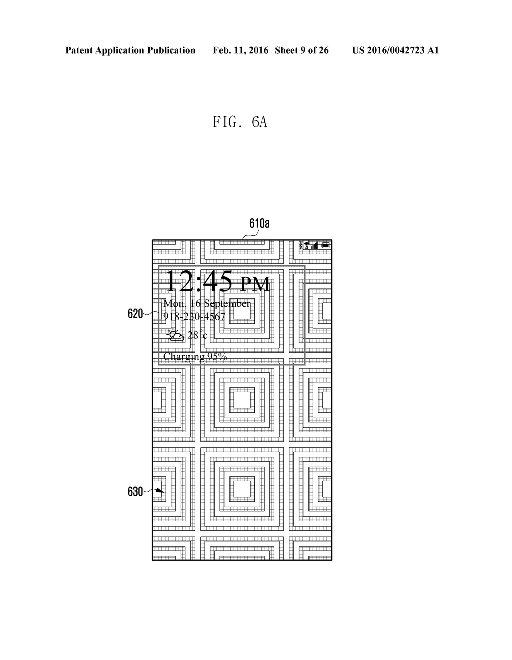 ELECTRONIC DEVICE AND METHOD OF CONTROLLING DISPLAY THEREOF - diagram, schematic, and image 10