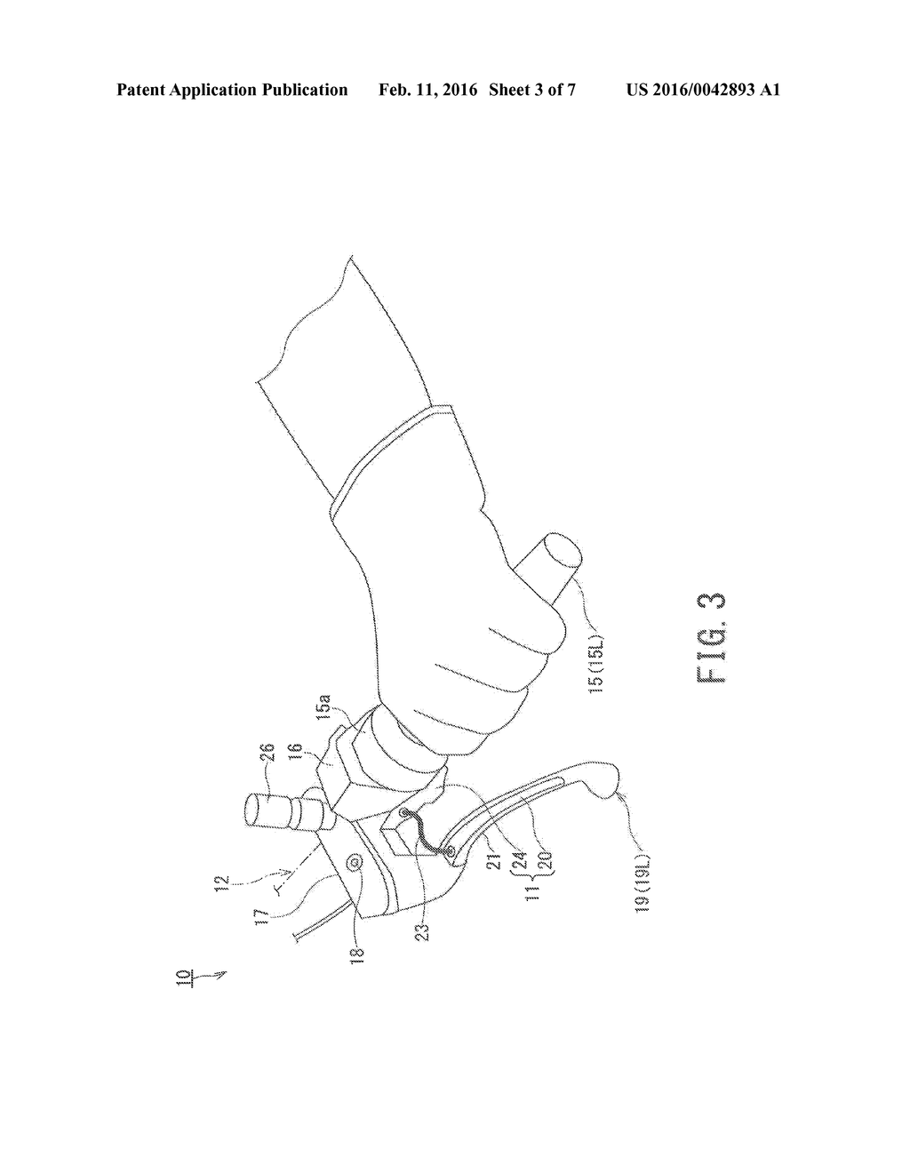 LEVER SWITCH DEVICE OF SADDLE-TYPE VEHICLE AND INSTALLING METHOD THEREOF - diagram, schematic, and image 04