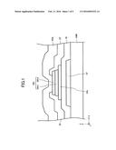 THIN FILM TRANSISTOR AND DISPLAY DEVICE USING THE SAME diagram and image