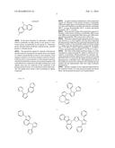 MATERIAL FOR ORGANIC ELECTROLUMINESCENT ELEMENTS, ORGANIC     ELECTROLUMINESCENT ELEMENT, DISPLAY DEVICE AND LIGHTING DEVICE diagram and image