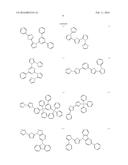 MATERIAL FOR ORGANIC ELECTROLUMINESCENT ELEMENTS, ORGANIC     ELECTROLUMINESCENT ELEMENT, DISPLAY DEVICE AND LIGHTING DEVICE diagram and image