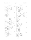 MATERIAL FOR ORGANIC ELECTROLUMINESCENT ELEMENTS, ORGANIC     ELECTROLUMINESCENT ELEMENT, DISPLAY DEVICE AND LIGHTING DEVICE diagram and image