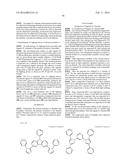 MATERIAL FOR ORGANIC ELECTROLUMINESCENT ELEMENTS, ORGANIC     ELECTROLUMINESCENT ELEMENT, DISPLAY DEVICE AND LIGHTING DEVICE diagram and image