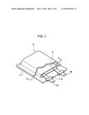 BATTERY AND A PACKAGE FOR A BATTERY diagram and image