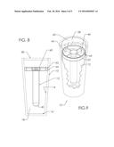 Container with a Thermal Regulating Insert diagram and image