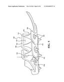 BASE PLATE AND BLADE DESIGN FOR A LEG PROSTHETIC diagram and image