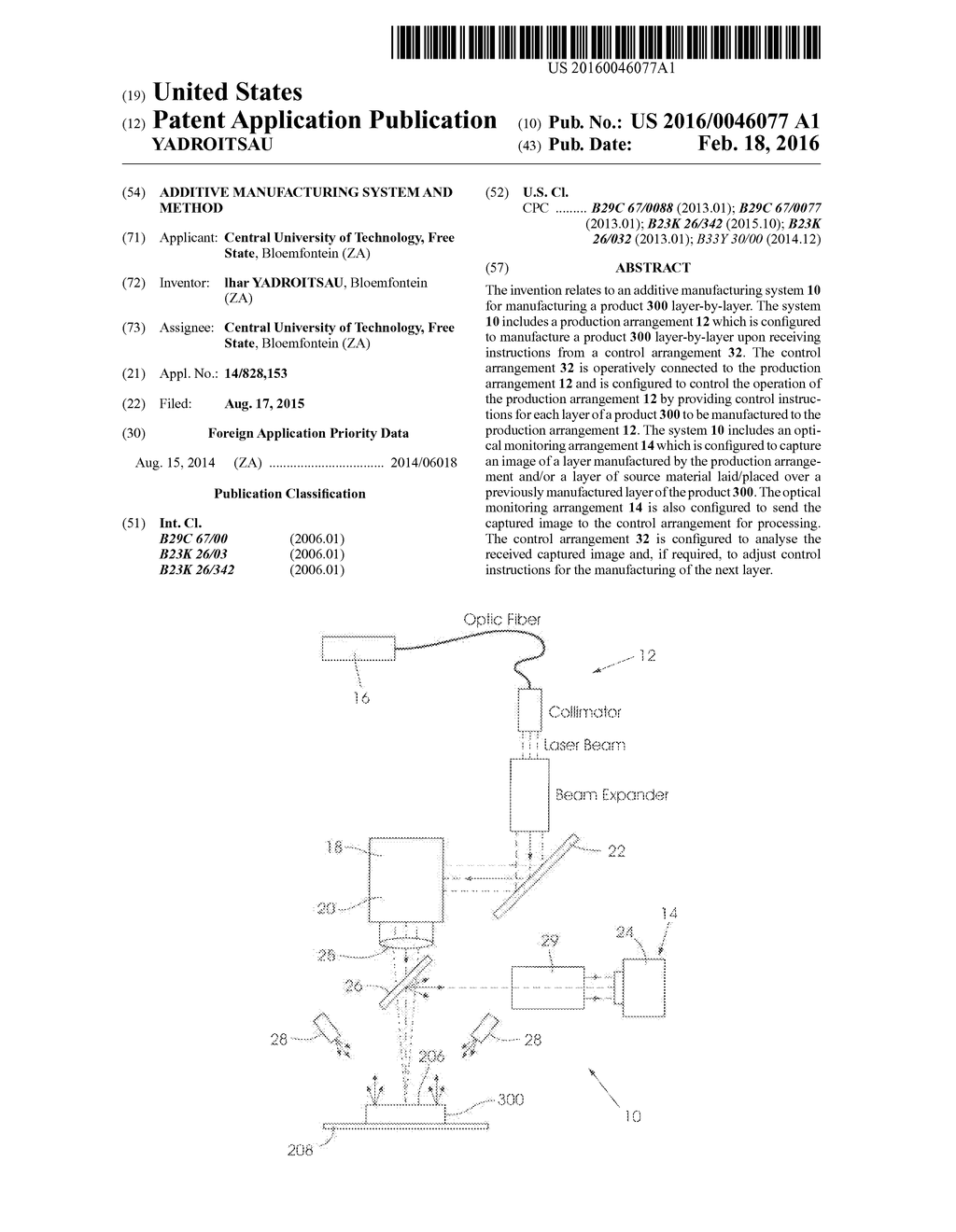 ADDITIVE MANUFACTURING SYSTEM AND METHOD - diagram, schematic, and image 01