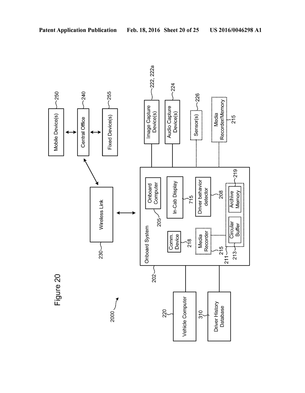 DETECTION OF DRIVER BEHAVIORS USING IN-VEHICLE SYSTEMS AND METHODS - diagram, schematic, and image 21