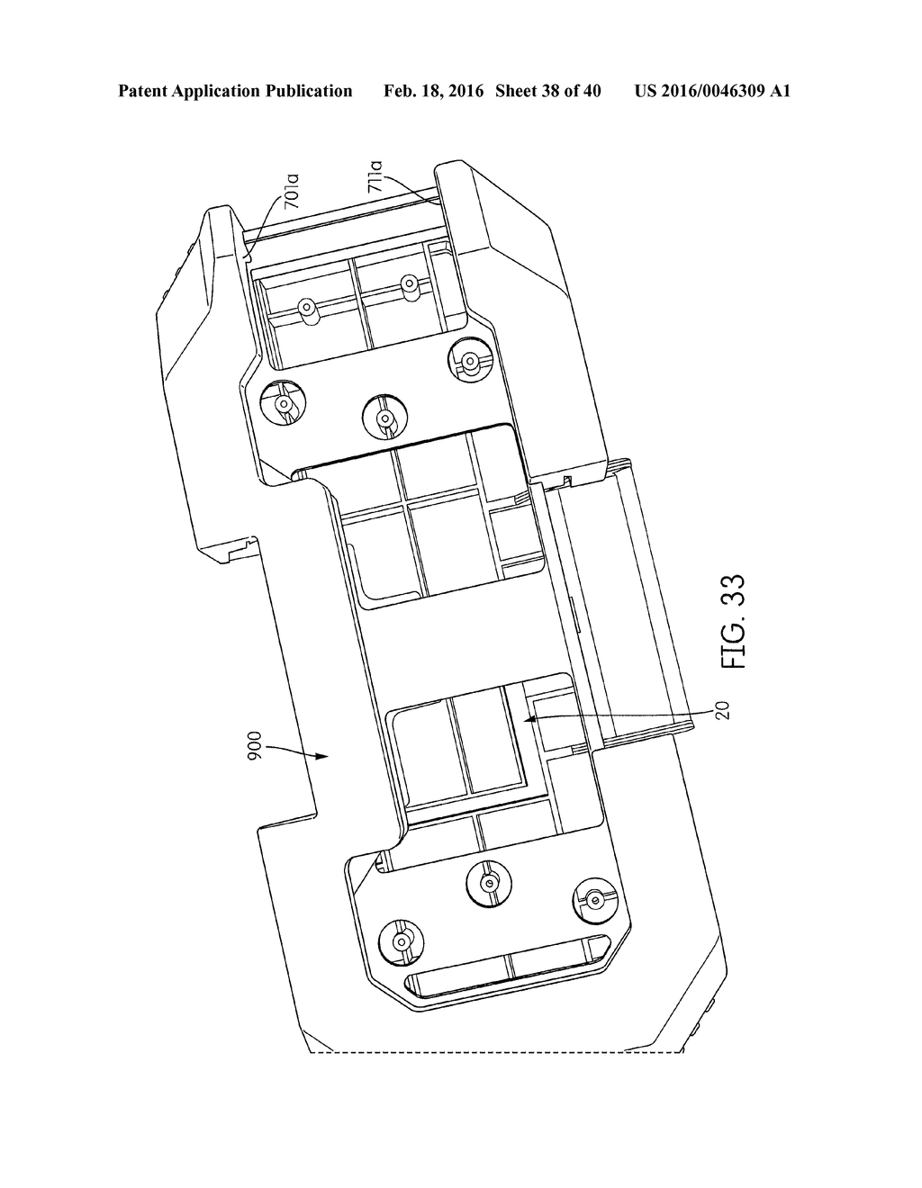 ROLLING CONTAINER ASSEMBLY WITH ADJUSTABLE STORAGE UNITS - diagram, schematic, and image 39