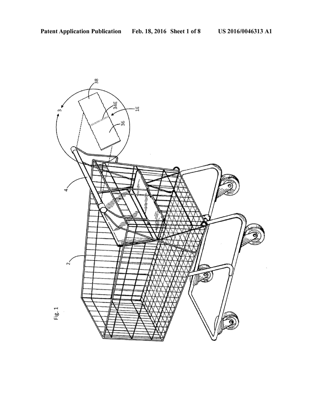 Cover for Alternate Shopping Cart Handle Enveloping and Compact Storage - diagram, schematic, and image 02