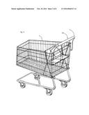 Cover for Alternate Shopping Cart Handle Enveloping and Compact Storage diagram and image