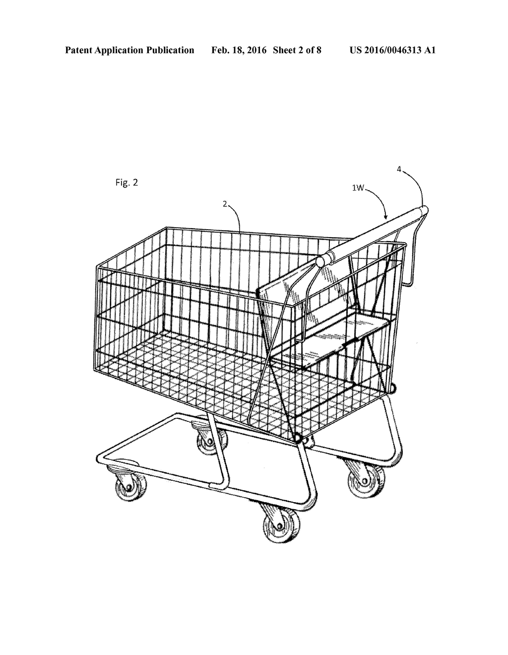Cover for Alternate Shopping Cart Handle Enveloping and Compact Storage - diagram, schematic, and image 03
