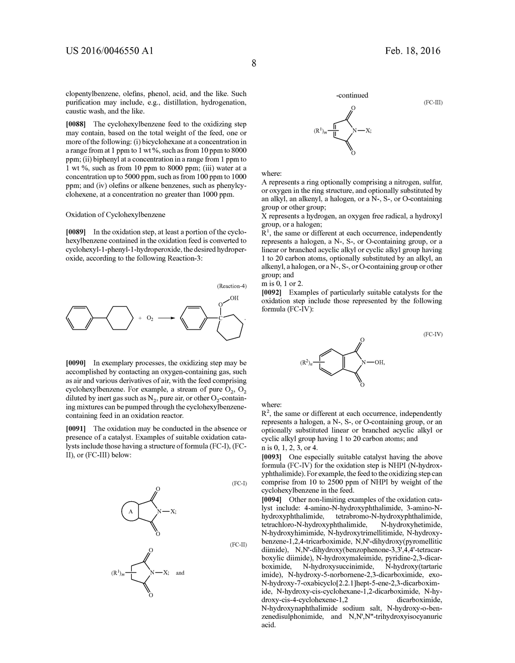 Process and Apparatus for Making Phenol and/or Cyclohexanone - diagram, schematic, and image 10