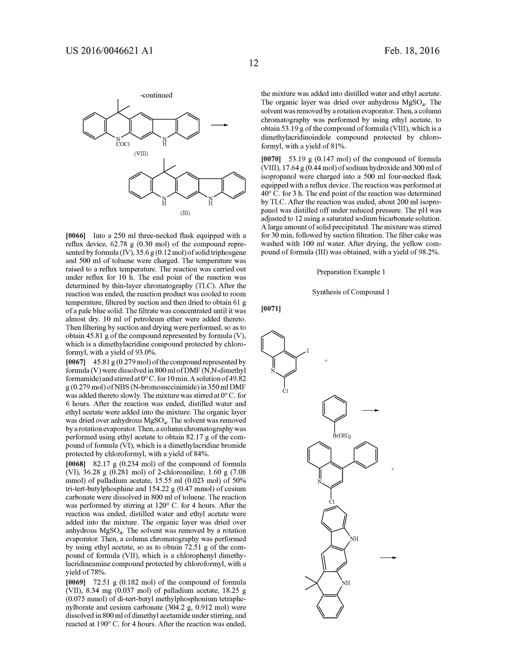 INDOLOACRIDINE-CONTAINING DERIVATIVE, PREPARATION PROCESS AND USE THEREOF,     AND ORGANIC LUMINESCENT DEVICE - diagram, schematic, and image 13