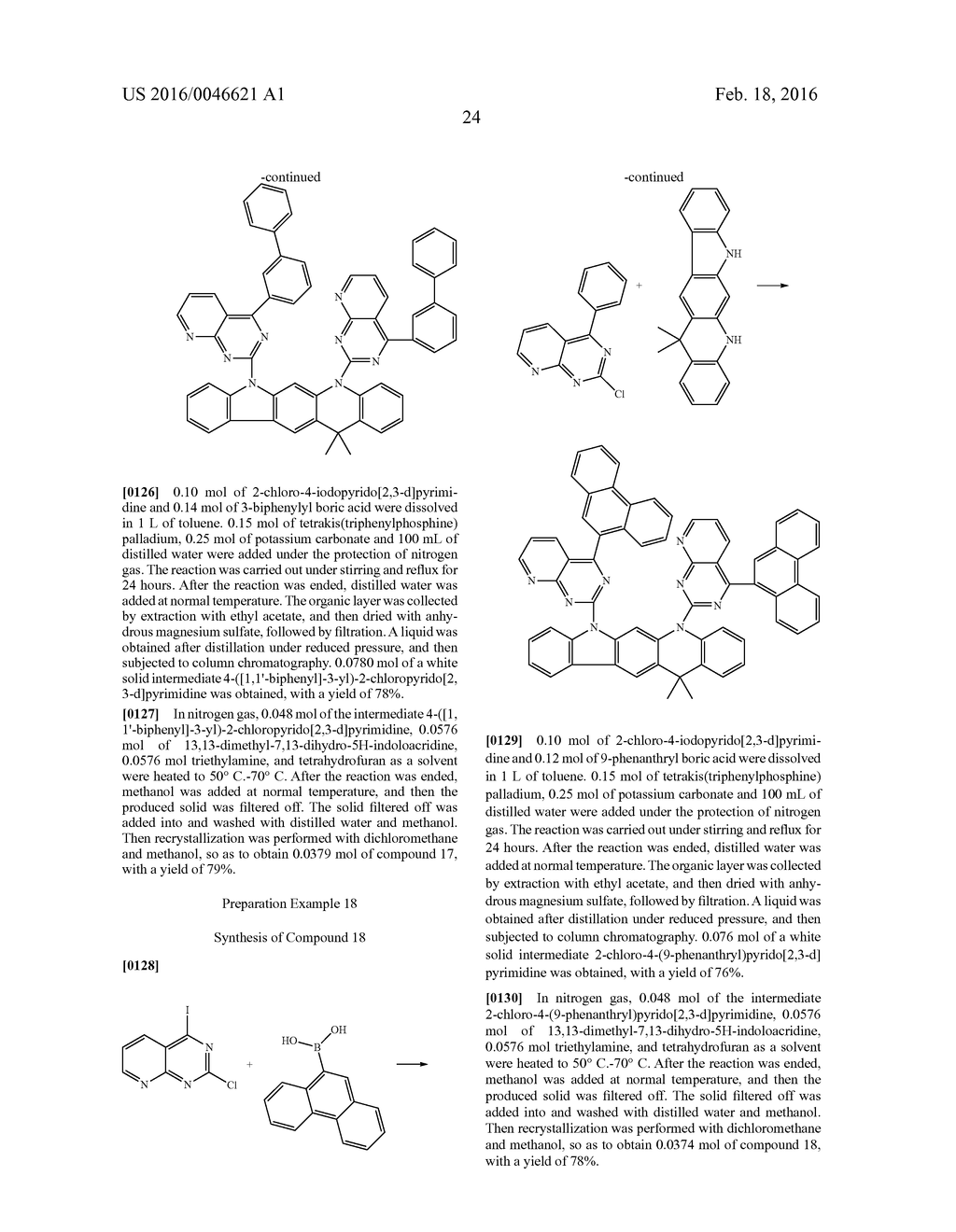 INDOLOACRIDINE-CONTAINING DERIVATIVE, PREPARATION PROCESS AND USE THEREOF,     AND ORGANIC LUMINESCENT DEVICE - diagram, schematic, and image 25