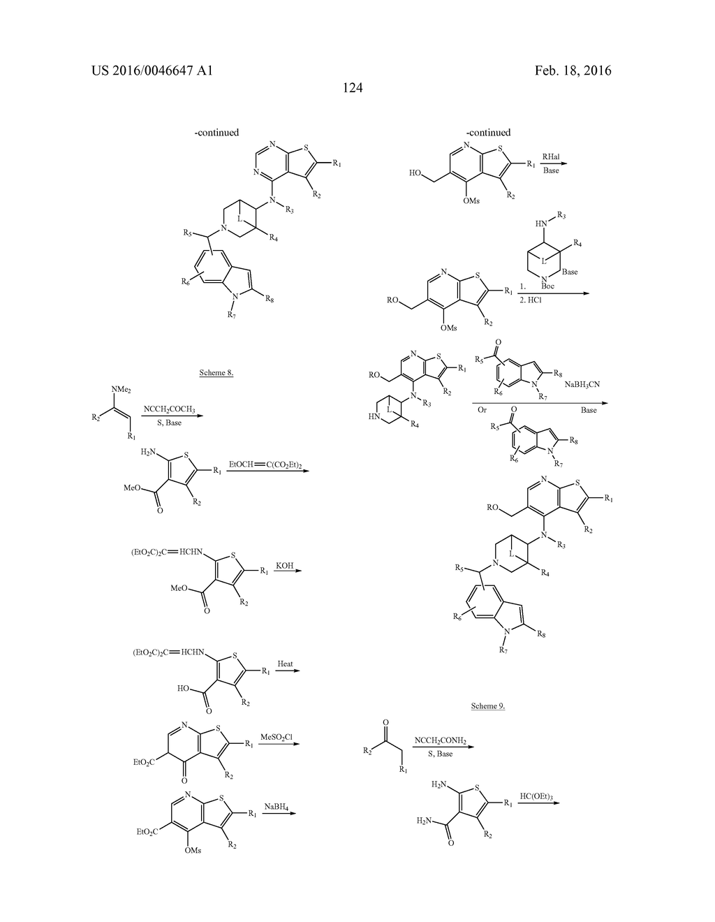 COMPOSITIONS COMPRISING THIENOPYRIMIDINE AND THIENOPYRIDINE COMPOUNDS AND     METHODS OF USE THEREOF - diagram, schematic, and image 146