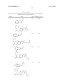 COMPOSITIONS COMPRISING THIENOPYRIMIDINE AND THIENOPYRIDINE COMPOUNDS AND     METHODS OF USE THEREOF diagram and image