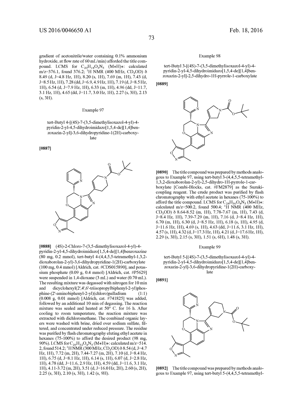 TRICYCLIC HETEROCYCLES AS BET PROTEIN INHIBITORS - diagram, schematic, and image 72