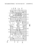 Double Valve Block and Actuator Assembly Including Same diagram and image