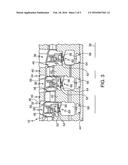 GAS TURBINE SEALING BAND ARRANGEMENT HAVING AN UNDERLAP SEAL diagram and image