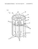 ROTARY DRYER STAR AND METHOD FOR TREATING SOLID PARTICLES diagram and image