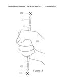 Easy-Carry, Quick-Deploy, Firm-Grip, Non-Lethal Defensive Sticks and     Method of Use diagram and image