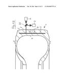 METHOD AND DEVICE FOR TESTING A TIRE diagram and image