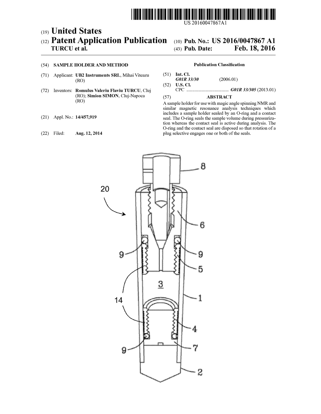 SAMPLE HOLDER AND METHOD - diagram, schematic, and image 01