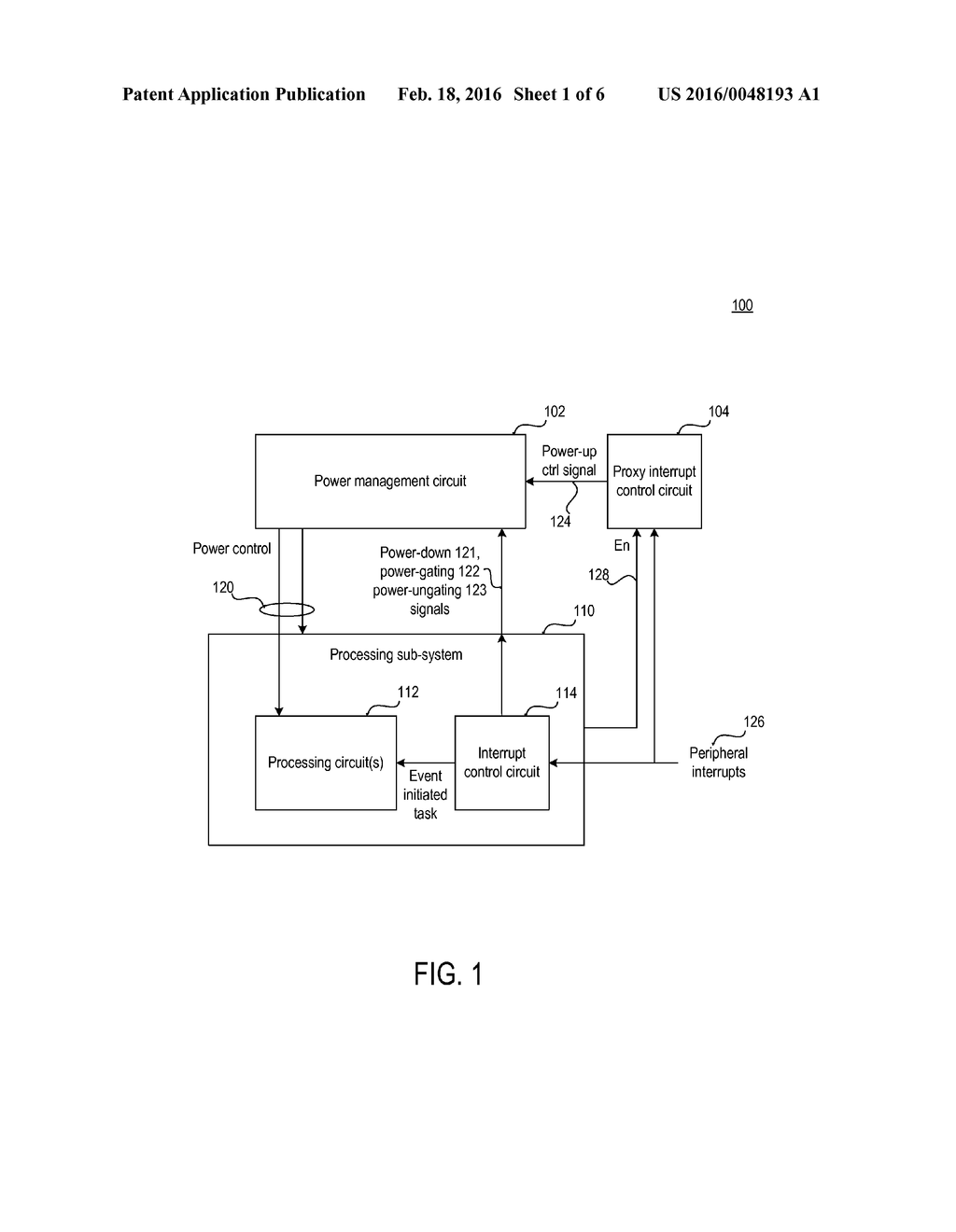 SUB-SYSTEM POWER MANAGEMENT CONTROL - diagram, schematic, and image 02