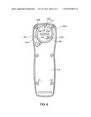 PATIENT-ACTUATED CONTROL DEVICE FOR CONTROLLING AN AUDIO-VISUAL DISPLAY     AND ANCILLARY FUNCTIONS IN A HOSPITAL ROOM diagram and image