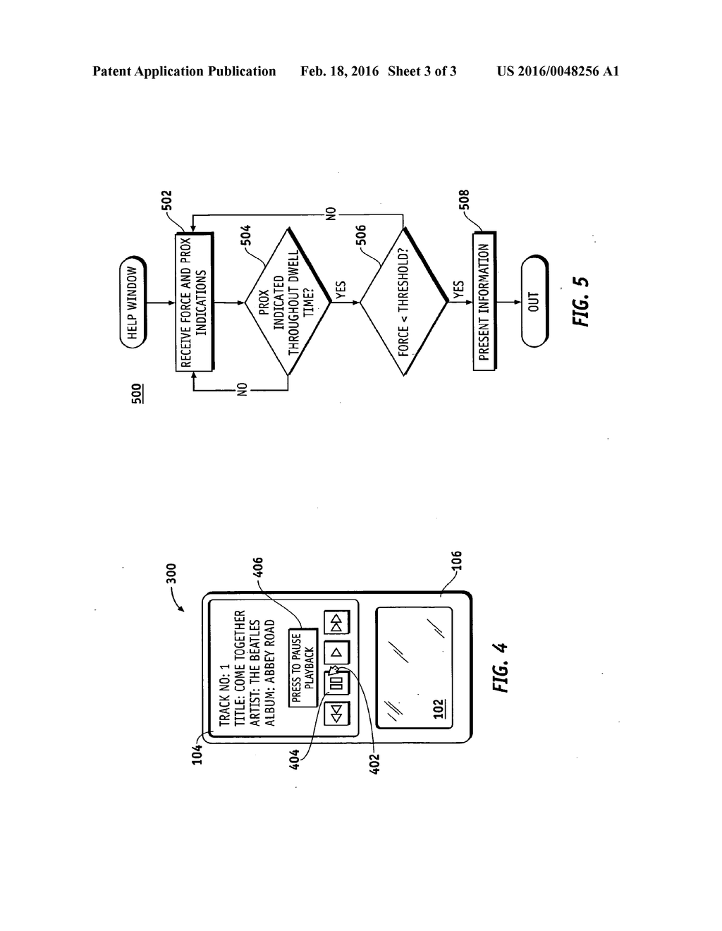 METHODS AND SYSTEMS FOR IMPLEMENTING MODAL CHANGES IN A DEVICE IN RESPONSE     TO PROXIMITY AND FORCE INDICATIONS - diagram, schematic, and image 04