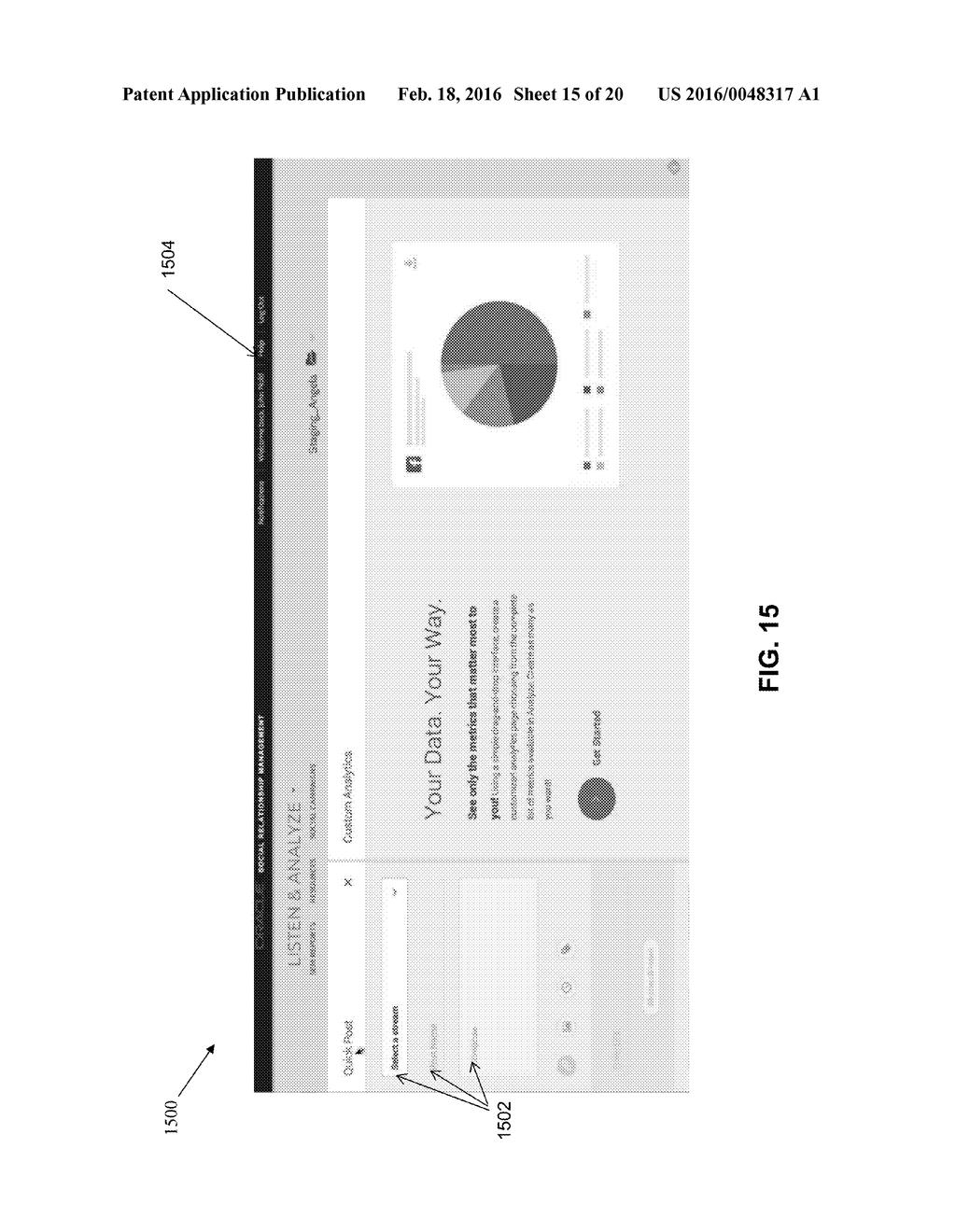 METHOD AND SYSTEM FOR IMPLEMENTING A CUSTOM WORKSPACE FOR A SOCIAL     RELATIONSHIP MANAGEMENT SYSTEM - diagram, schematic, and image 16