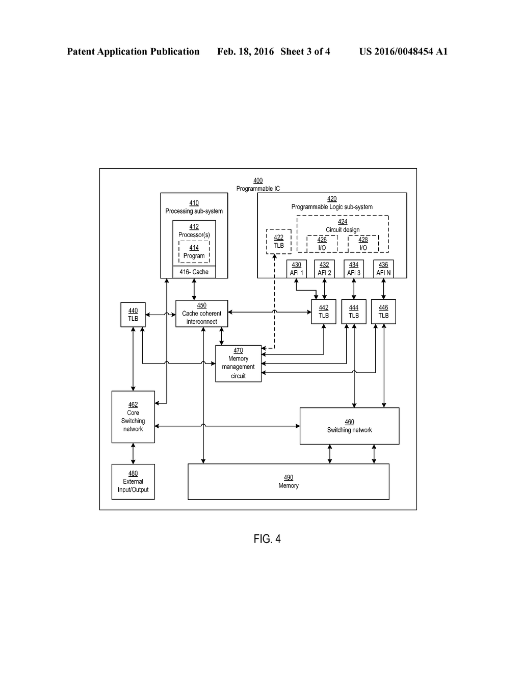 VIRTUALIZATION OF MEMORY FOR PROGRAMMABLE LOGIC - diagram, schematic, and image 04