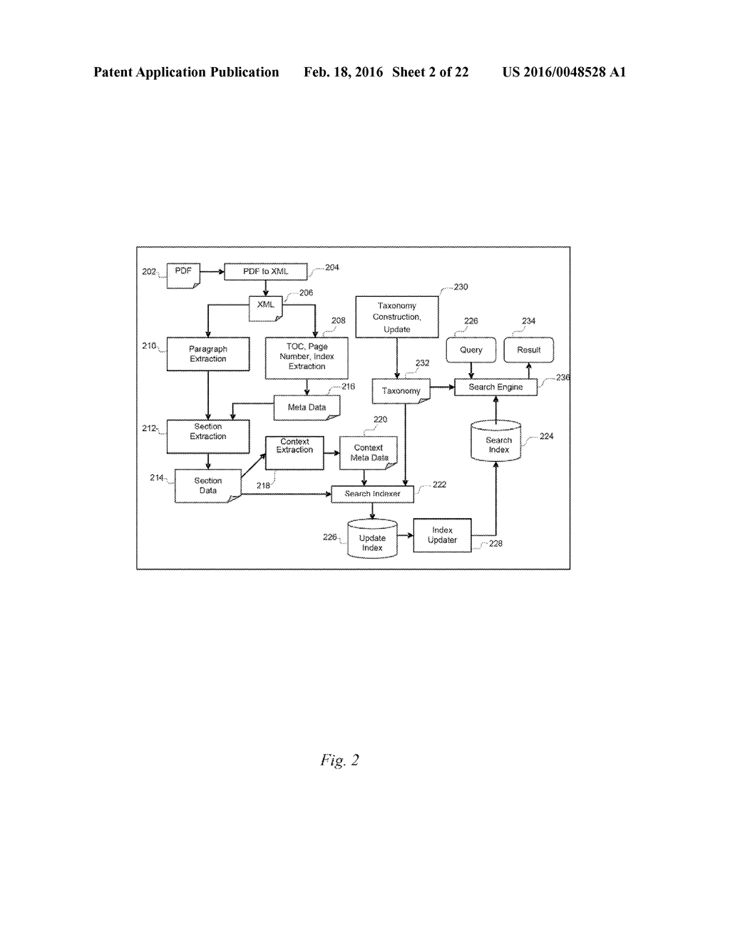 INDEXING AND SEARCH QUERY PROCESSING - diagram, schematic, and image 03