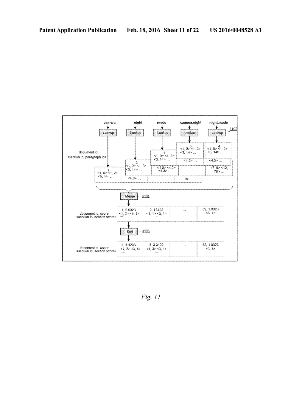 INDEXING AND SEARCH QUERY PROCESSING - diagram, schematic, and image 12