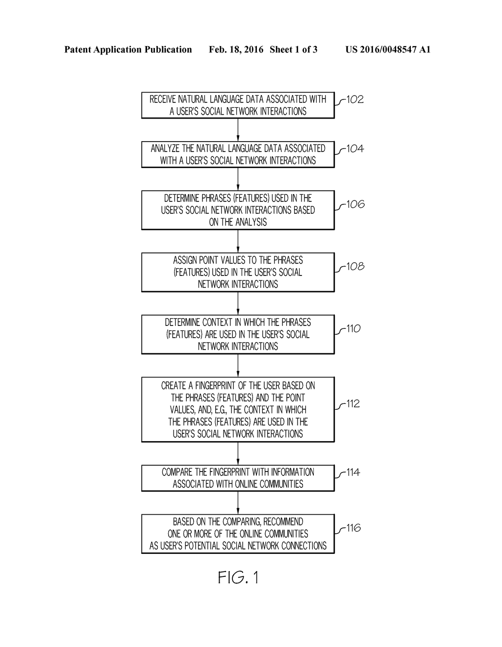 NATURAL LANGUAGE MANAGEMENT OF ONLINE SOCIAL NETWORK CONNECTIONS - diagram, schematic, and image 02