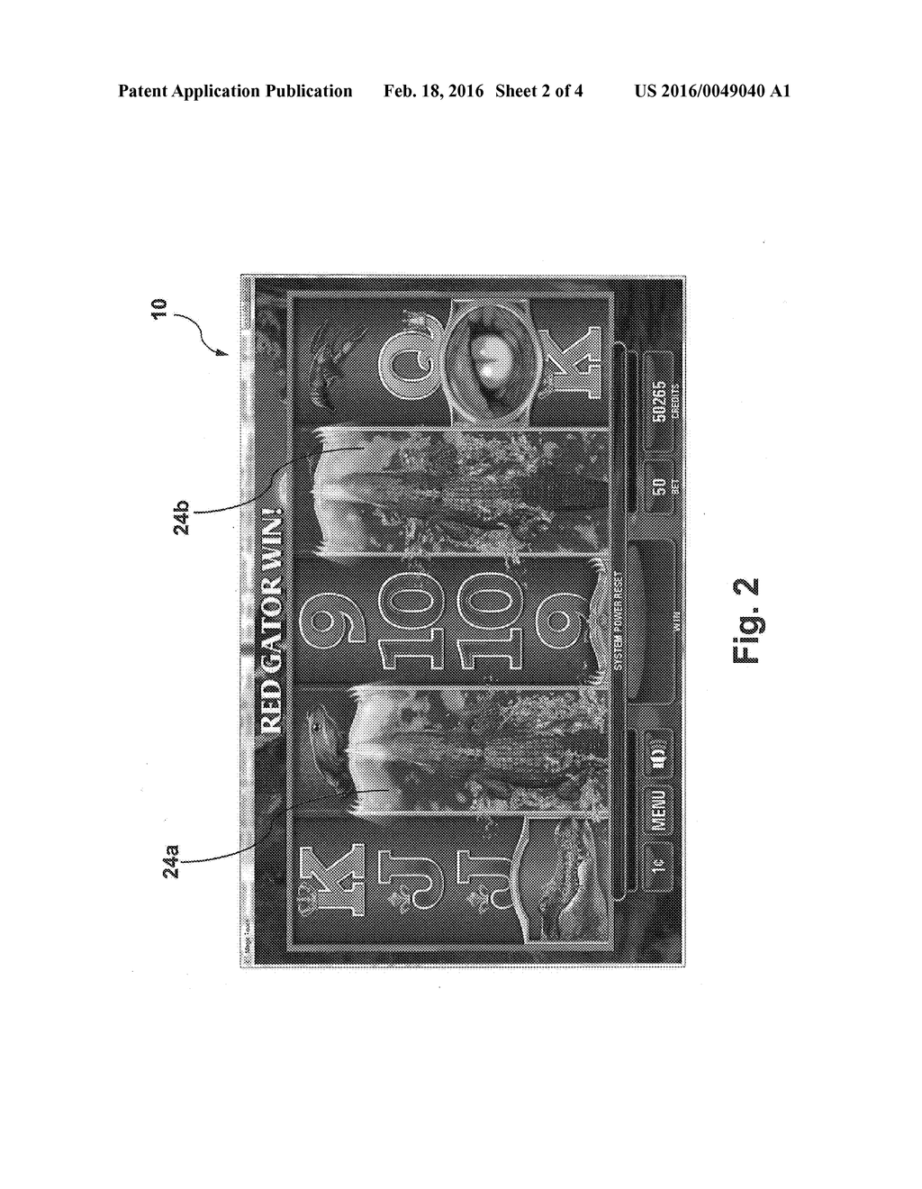 Method and Machine of Enhancing Play of a Slot-Type Game with Expanding     Top Symbols - diagram, schematic, and image 03