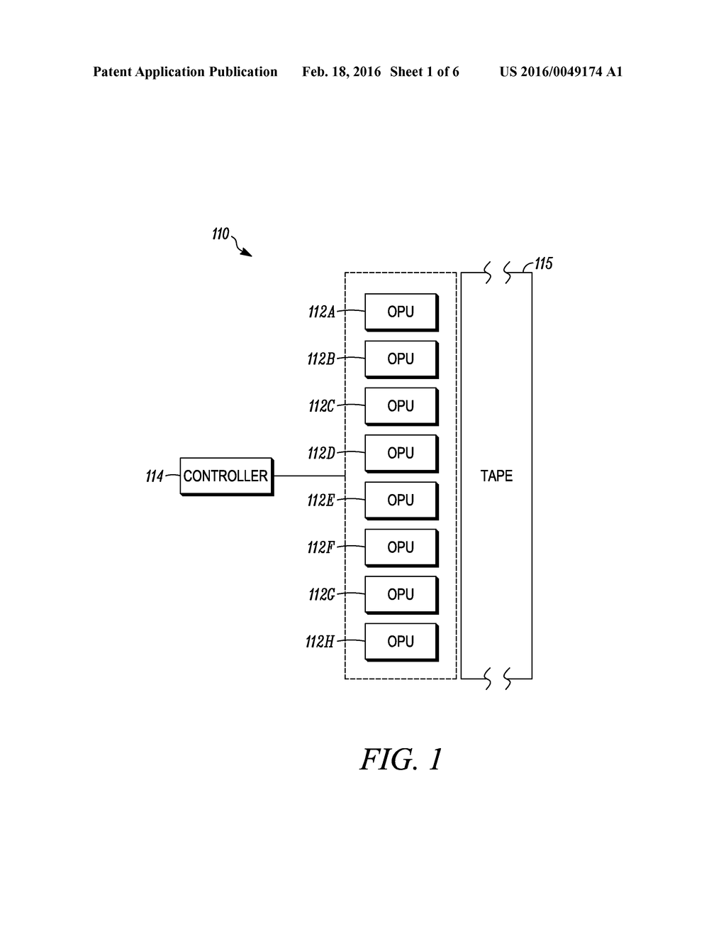 DISTRIBUTED LOGICAL TRACK LAYOUT IN OPTICAL STORAGE TAPE - diagram, schematic, and image 02