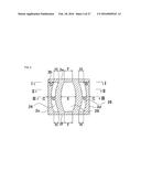 MULTILAYER CERAMIC ELECTRONIC COMPONENT INCLUDING A PAIR OF SIDE OUTER     ELECTRODES AND A CENTER ELECTRODE diagram and image