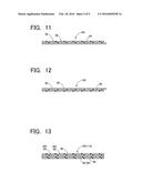 ELECTRICITY STORAGE DEVICE, PROCESS FOR PRODUCING THE SAME, AND DEVICE FOR     PRODUCING THE SAME diagram and image