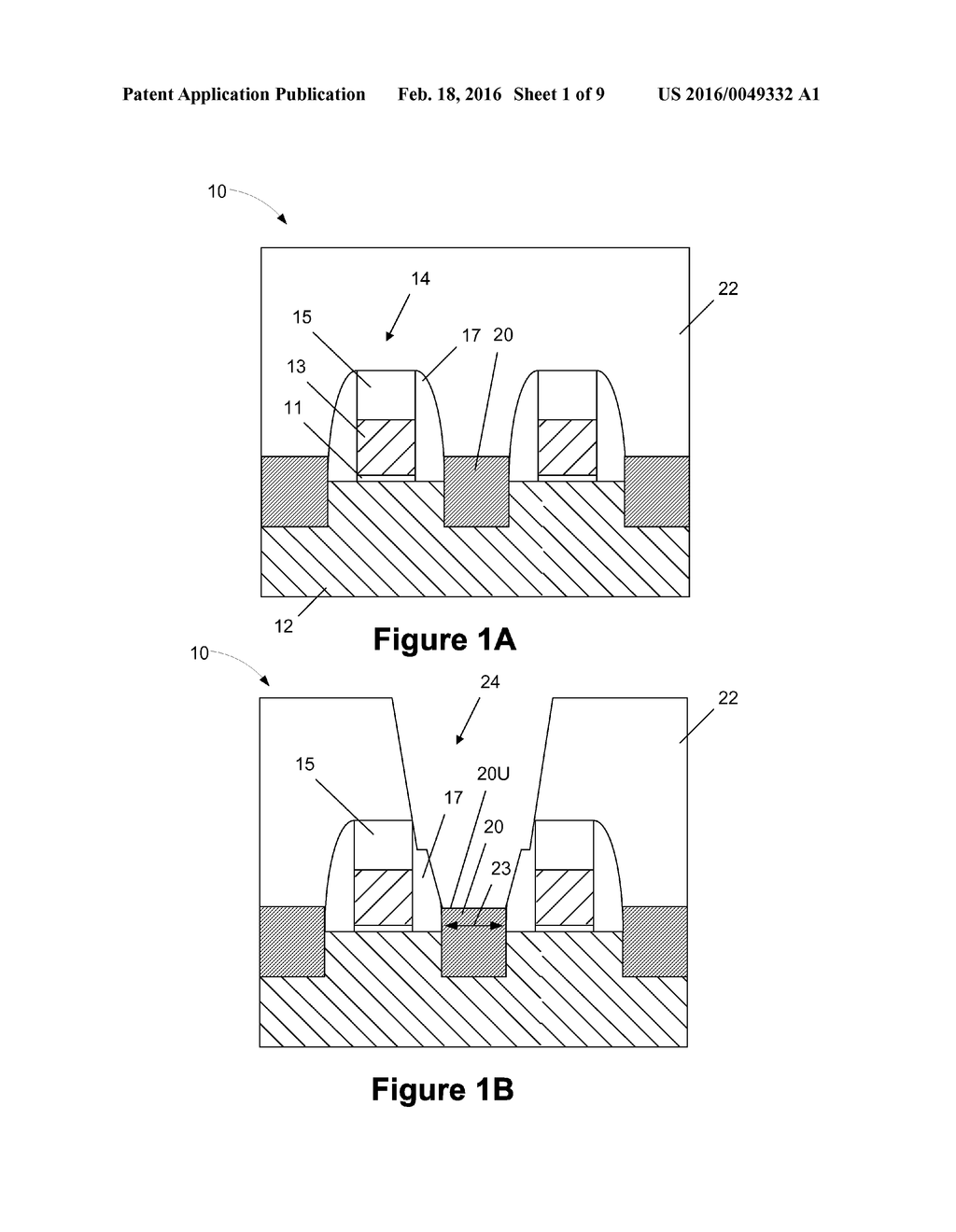 METHODS OF FORMING CONTACT STRUCTURES FOR SEMICONDUCTOR DEVICES AND THE     RESULTING DEVICES - diagram, schematic, and image 02