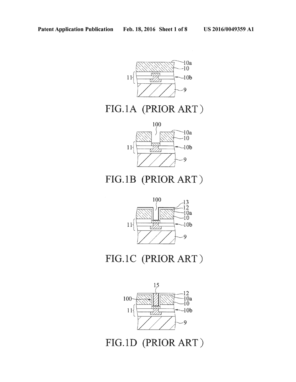 INTERPOSER WITH CONDUCTIVE POST AND FABRICATION METHOD THEREOF - diagram, schematic, and image 02