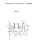 SEMICONDUCTOR DEVICES HAVING BIT LINE STRUCTURES DISPOSED IN TRENCHES diagram and image